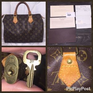 -SOLD- Louis Vuitton Speedy 30